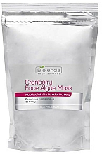 Düfte, Parfümerie und Kosmetik Gesichtsmaske mit Moosbeere (Nachfüller) - Bielenda Professional Program Face Cranberry Face Algae Mask 