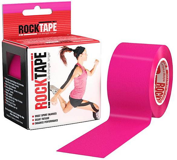 Kinesio-Band Pink - RockTape Kinesio Tape Standart — Bild N4