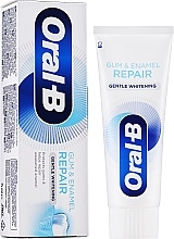 Aufhellende und regenerierende Zahnpasta für empfindliche Zähne - Oral-B Professional Gum & Enamel Repair Gentle Whitening — Bild N2