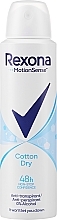 Düfte, Parfümerie und Kosmetik Deospray Antitranspirant - Rexona MotionSense Cotton Dry Anti-Perspirant