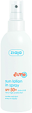 Düfte, Parfümerie und Kosmetik Sonnenschutzlotion in Sprayform SPF 50+ - Ziaja Sun Lotion In Spray SPF 50+