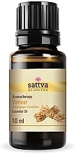 Düfte, Parfümerie und Kosmetik Ätherisches Vetiveröl - Sattva Ayurveda Vetiver Essential Oil 
