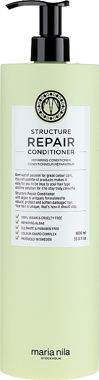 Conditioner für trockenes und strapaziertes Haar mit Algen - Maria Nila Structure Repair Conditioner — Bild N5