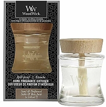 Düfte, Parfümerie und Kosmetik Aromadiffusor - Woodwick Home Fragrance Diffuser Sand & Driftwood