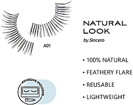 Künstliche Wimpern - Sincero Salon Eyelashes Natural — Bild N2