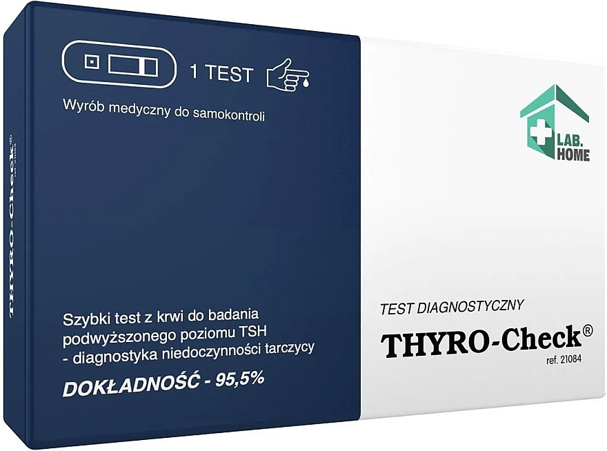 Diagnosetest für Hypothyreose - Lab.Home Thyro-Check — Bild N1