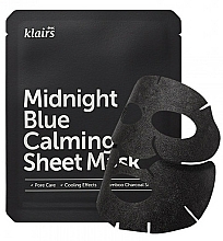 Düfte, Parfümerie und Kosmetik Beruhigende Tuchmaske - Klairs Midnight Blue Calming Sheet Mask