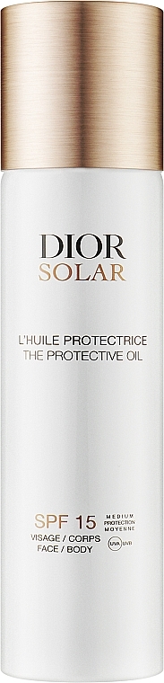 Sonnenschutzöl - Dior Solar Protective Oil SPF15 — Bild N1