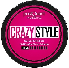 Haargel mit Nass-Look-Effekt - PostQuam Extraordinhair Crazy Style Wet Look Fluid Gel — Bild N1