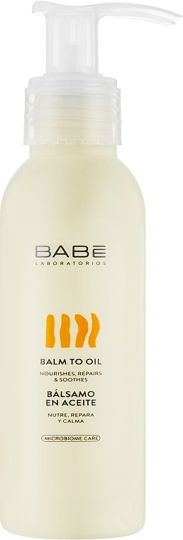 Körperbutterbalsam - Babe Laboratorios Balm To Oil (travel size) — Bild N1