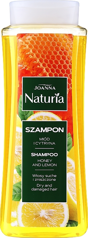 Shampoo für trockenes und strapaziertes Haar mit Honig und Zitrone - Joanna Naturia Shampoo With Honey And Lemon