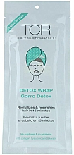 Düfte, Parfümerie und Kosmetik Entgiftende Tuchmaske für geschädigtes Haar - The Cosmetic Republic Detox Wrap Damaged Hair