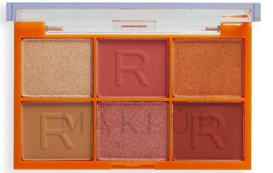 Lidschatten-Palette - Revolution Mini Colour Reloaded Palette — Bild I See You Orange
