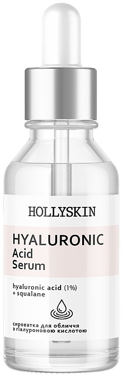 Gesichtsserum mit Hyaluronsäure - Hollyskin Hyaluronic Acid Serum — Bild N1