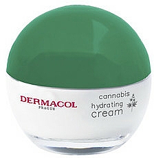 Beruhigende und feuchtigkeitsspendende Gesichtscreme mit Hanföl - Dermacol Cannabis Hydrating Cream — Bild N3