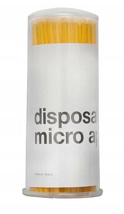 Mikro-Wimpernapplikator gelb 100 St. - Lewer Micro Applicators — Bild N1