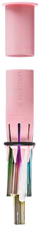 Make-up Pinsel-Behälter rose blush - Brushtube — Bild N5