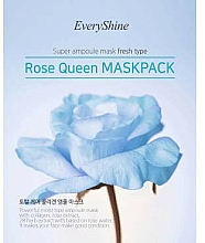 Düfte, Parfümerie und Kosmetik Feuchtigkeitsspendende Tuchmaske für das Gesicht - EveryShine Rose Queen Mask Pack Blue