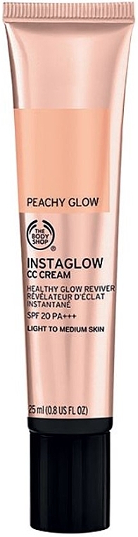 CC-Creme für das Gesicht - The Body Shop Peachy Glow Instaglow CC Cream SPF 20 — Bild N1