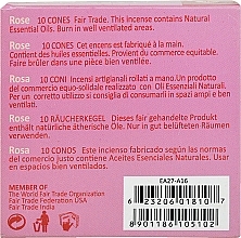 Räucherkegel Rose - Maroma Encens d'Auroville Cone Incense Rose — Bild N2