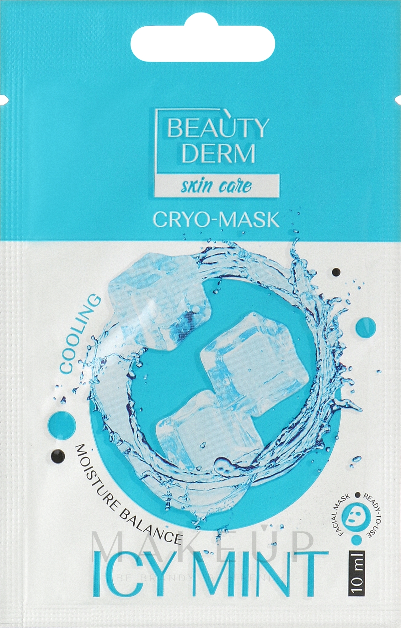 Kryo-Gesichtsmaske - Beauty Derm Icy Mint — Bild 10 ml