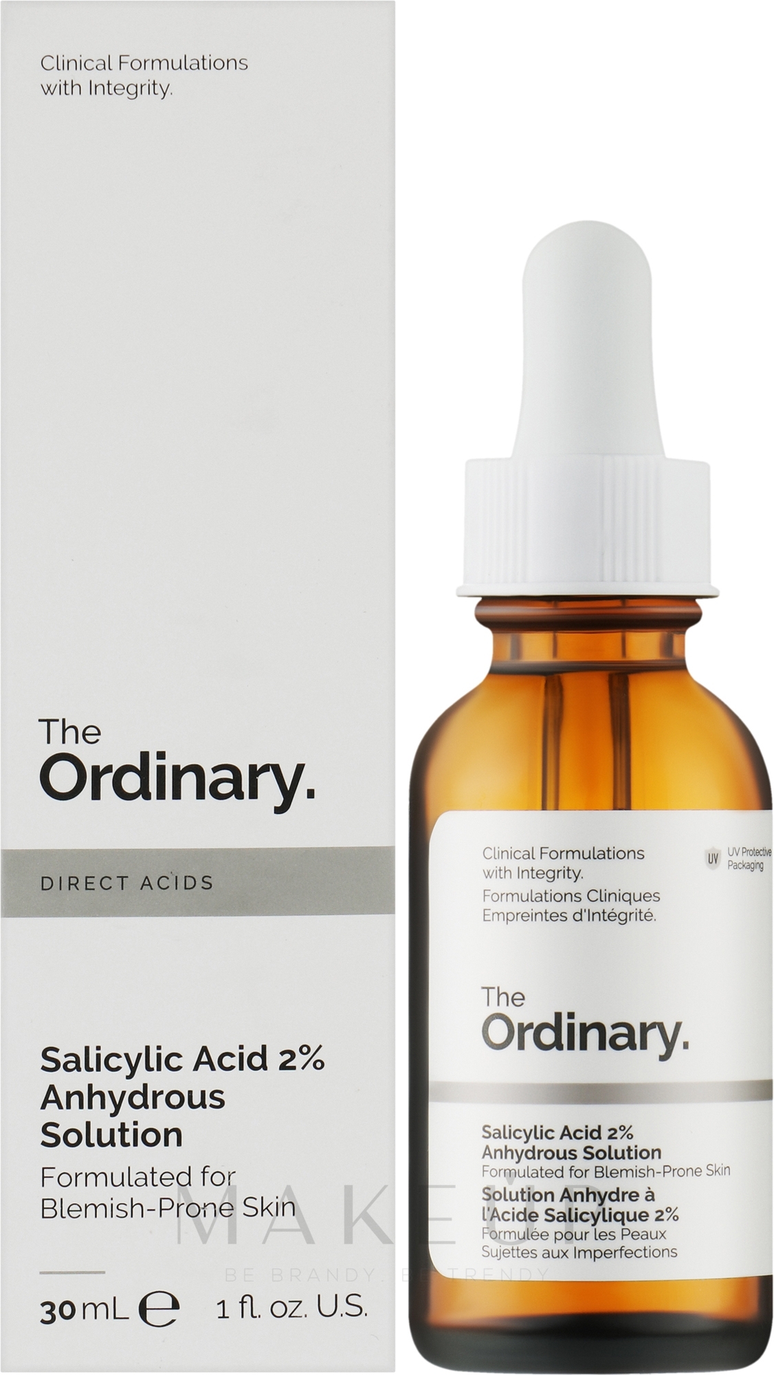 The Ordinary Salicylic Acid 2% Anhydrous Solution - Gesichtsserum mit Salicylsäure — Bild 30 ml