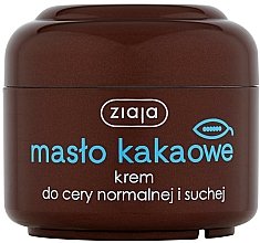 Düfte, Parfümerie und Kosmetik Gesichtscreme für normale und trockene Haut mit Kakaobutter - Ziaja Face Cream