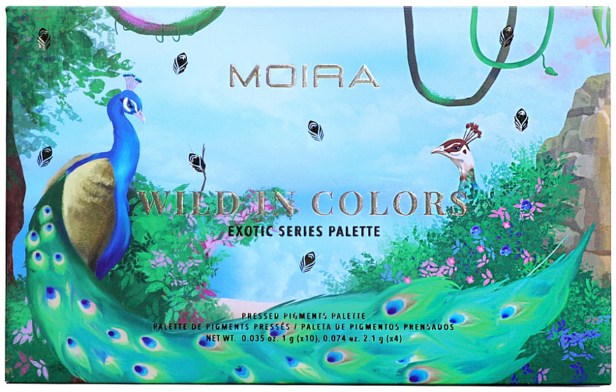 Lidschattenpalette - Moira Wild In Colors Palette — Bild N2