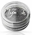 Glitterpuder für Nägel - Silcare Shimmer Nymph — Bild Graphite
