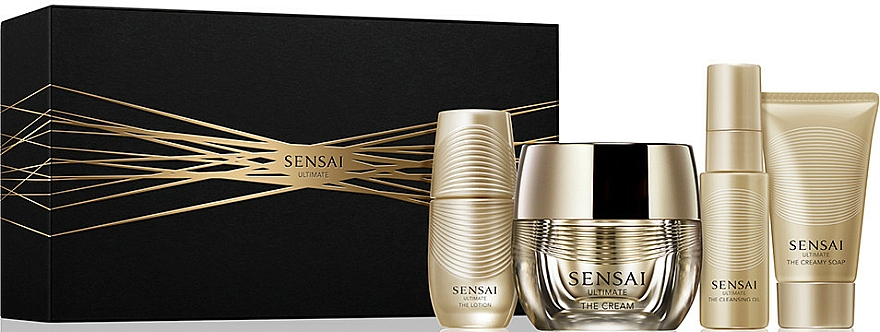 Set - Sensai Ultimate (cream/40ml + lot/16ml + cl/oil/20ml + soap/20ml) — Bild N1