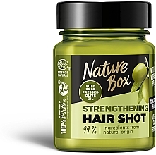 Düfte, Parfümerie und Kosmetik Haarmaske mit Olivenöl - Nature Box Olive Oil Strengthening Hair Shot