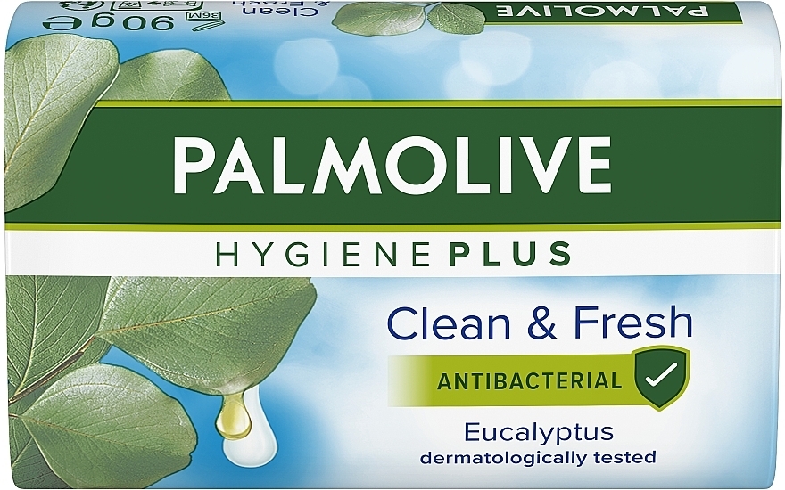 Antibakterielle Naturseife mit Eukalyptus - Palmolive Hygiene Plus Clean & Fresh Eucalyptus — Bild N3