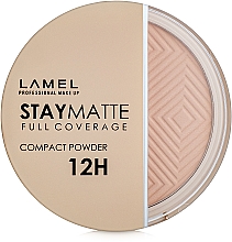 Mattierender Kompaktpuder - LAMEL Make Up Stay Matte Compact Powder — Bild N2