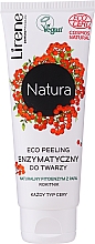 Düfte, Parfümerie und Kosmetik Gesichtspeeling mit Sanddorn-Extrakt - Lirene Natura Eco Peeling