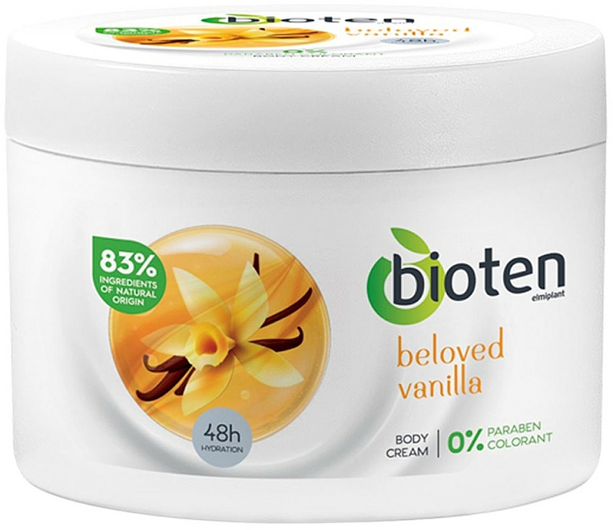 Feuchtigkeitsspendende Körpercreme mit Vanilleduft - Bioten Beloved Vanilla Body Cream — Bild N1