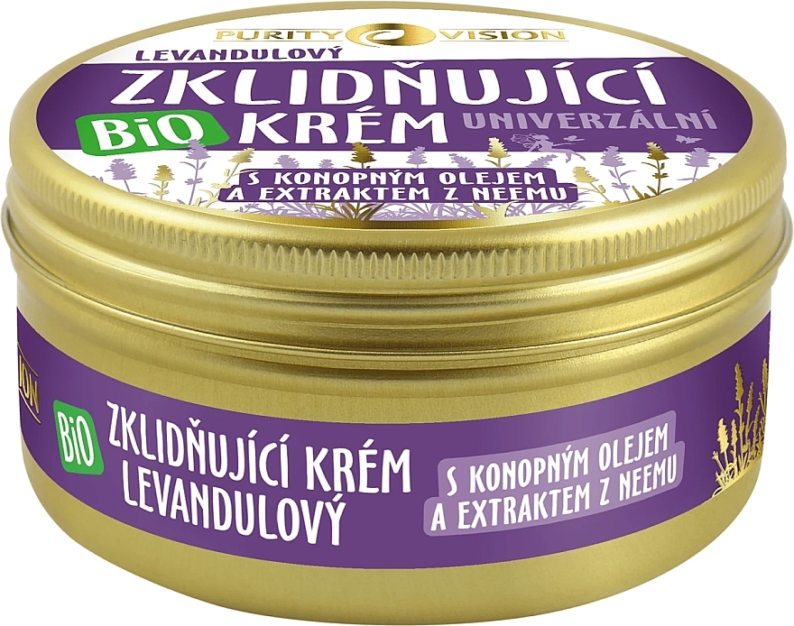 Beruhigende Creme mit Lavendel - Purity Vision Bio — Bild N1
