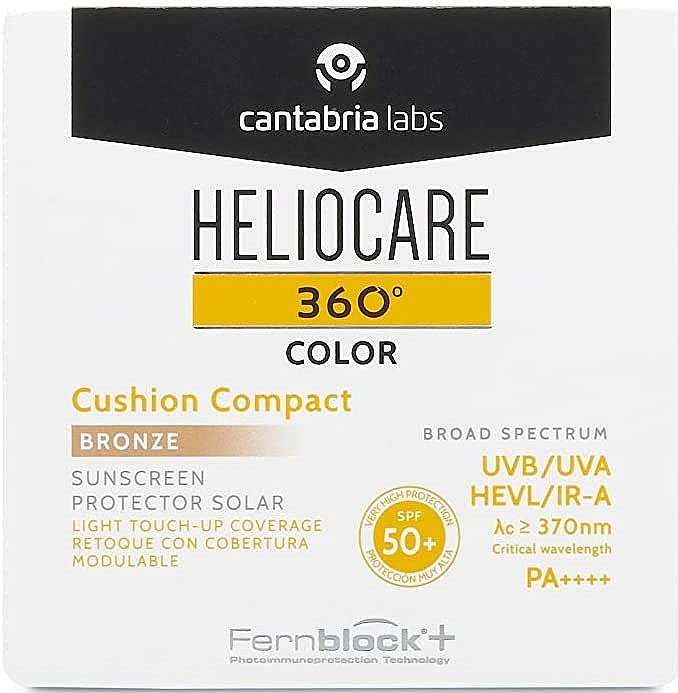 Kompakter Gesichtspuder mit Sonnenschutz SPF 50 - Cantabria Labs Heliocare 360º Color Cushion Compact Pearl  — Bild N3