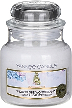 Duftkerze im Glas - Yankee Candle Snow Globe Wonderland Jar Candle — Bild N2