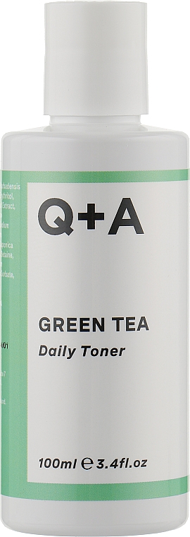 Beruhigendes Gesichtstonikum mit grünem Tee - Q + A Green Tea Daily Toner — Bild N2
