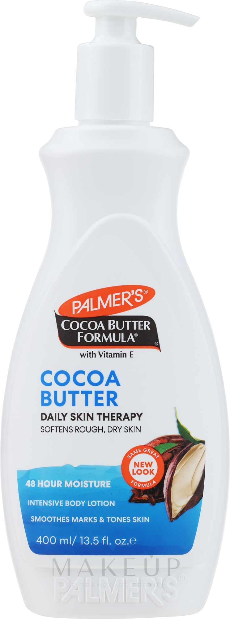 Glättende Körperlotion mit Kakaobutter und Vitamin E - Palmer's Cocoa Butter Formula — Bild 400 ml