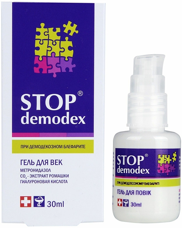 Augenkonturgel für Männer - PhytoBioTechnologien	 Stop Demodex 