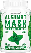 Düfte, Parfümerie und Kosmetik Alginate Maske mit Minze - Naturalissimo Mint Alginat Mask