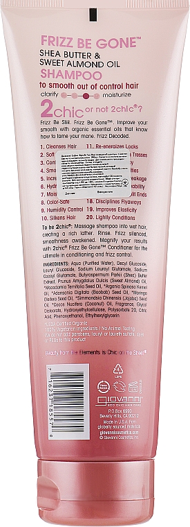 Shampoo - Giovanni Frizz Be Gone Shampoo To Smooth Out Of Control Hair — Bild N2