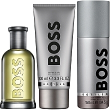 Düfte, Parfümerie und Kosmetik BOSS Bottled	 - Duftset (Eau de Toilette 100ml + Duschgel 100ml + Deospray 150ml) 