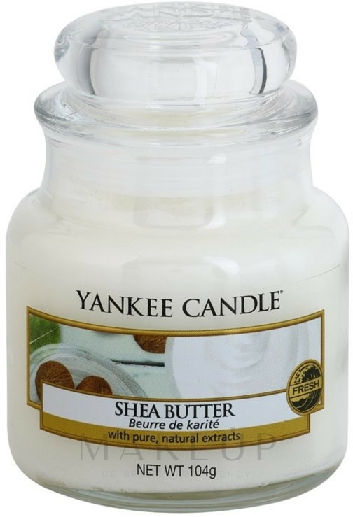 Duftkerze im Glas Shea Butter - Yankee Candle Shea Butter Jar — Bild 104 g