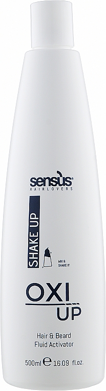 Haarfarben-Aktivator - Sensus Shake Up Oxi Up Hair & Beard Fluid Activator — Bild N1