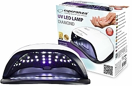 Düfte, Parfümerie und Kosmetik UV LED Lampe für Hybrid-Nagellacke und UV-Gele - Esperanza Uv Led Light Hybrid Paint Diamond