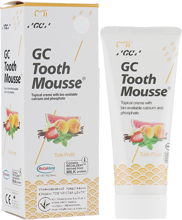 Zahncreme - GC Tooth Mousse Tutti-Frutti — Bild N1