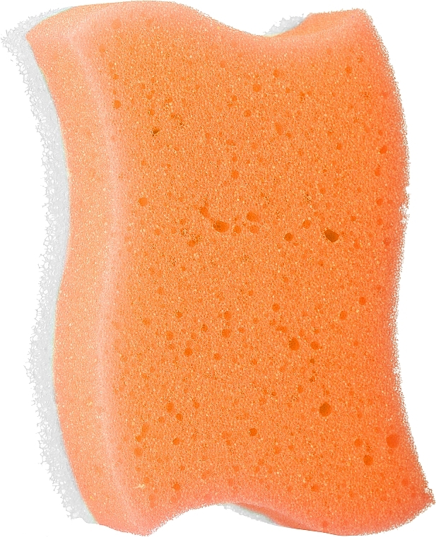 Körpermassageschwamm orange 2 - Grosik Camellia Bath Sponge — Bild N1