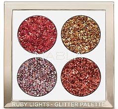Lidschatten-Palette - Nabla Ruby Lights Collection Glitter Palette — Foto N3